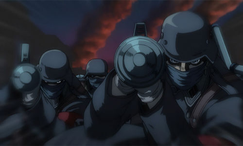 Hellsing Ultimate V © © 2006 Kouta Hirano SHONEN GAHOSHA Co. LTD. / WILD GEESE